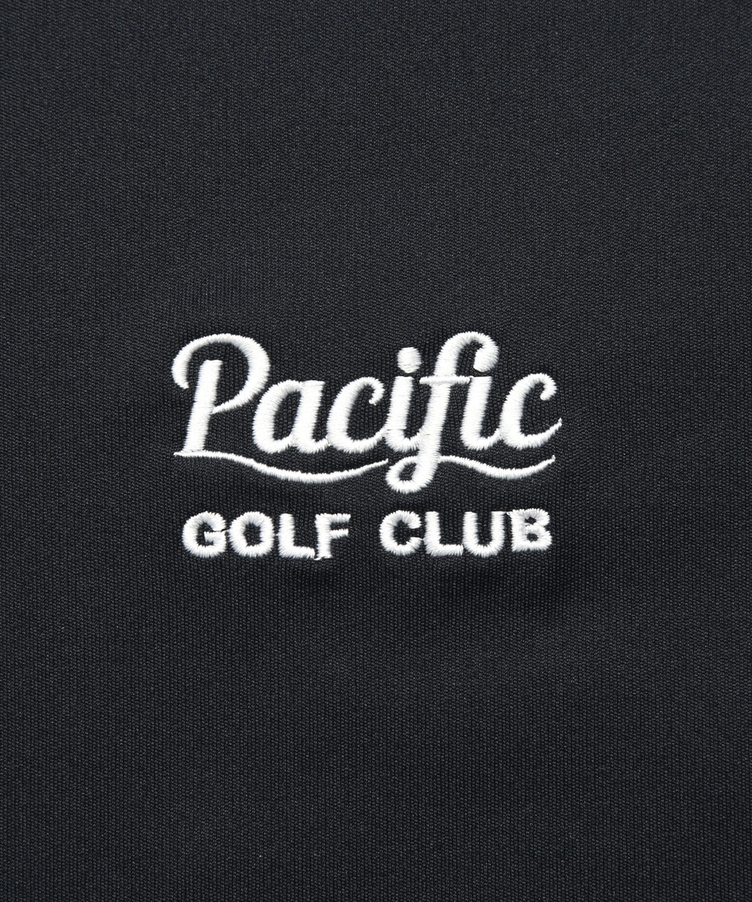 renoma golf × PGC SS MOCK NECK BLACK