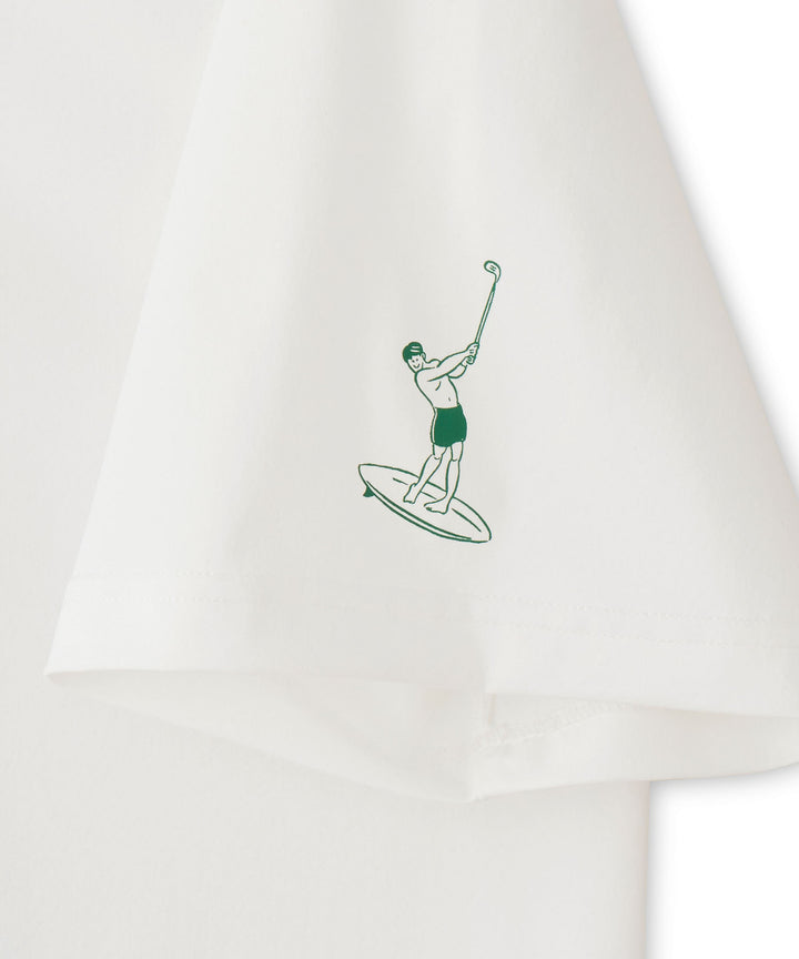 CENTER CHEST LOGO MOCK NECK GOLF & PANCAKE