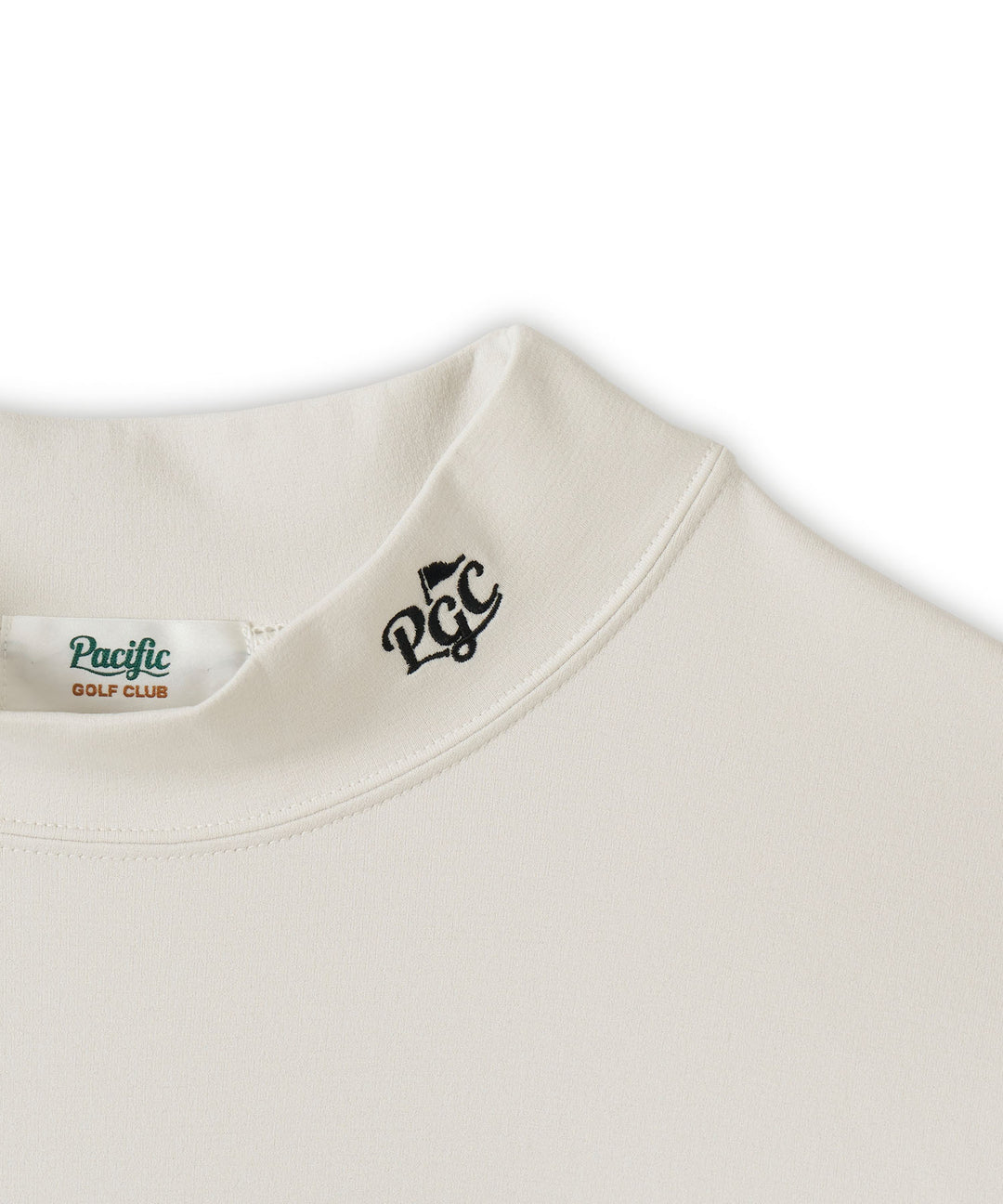 MOCK-NECK BIG TEE HALF SLEEVE Pacific LOGO