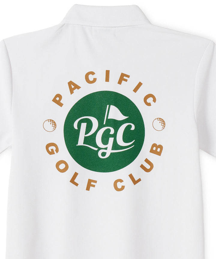 PGC CIRCLE LOGO POLO SHIRT WHITE