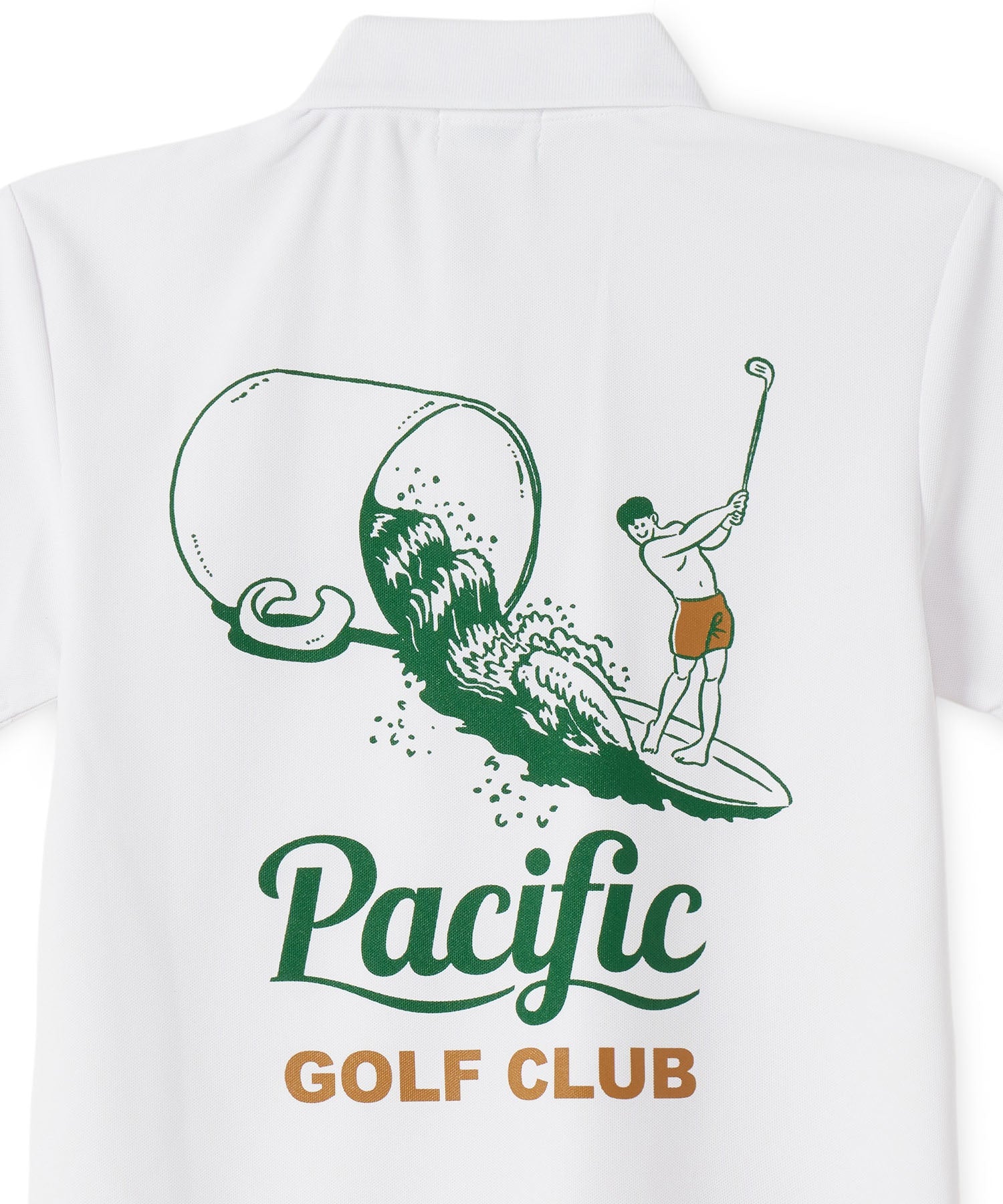 CUP & SURFER POLO WHITE