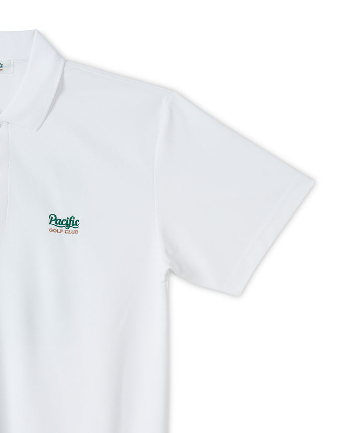 【MEN】TRIPLE PACIFIC LOGO POLO SHIRT