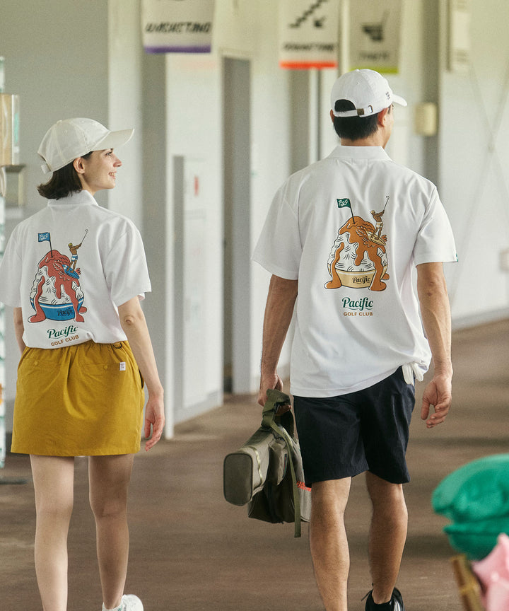 【MEN】GOLF & SHAVED ICE POLO SHIRT