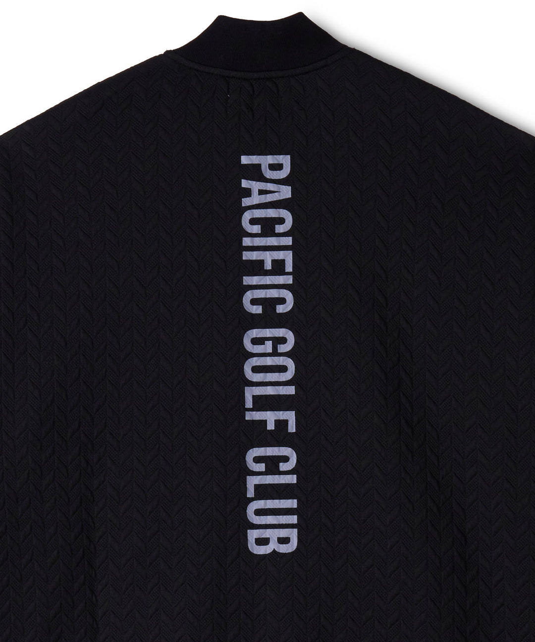 EMBOSS JQ ZIP BLOUSON BLACK