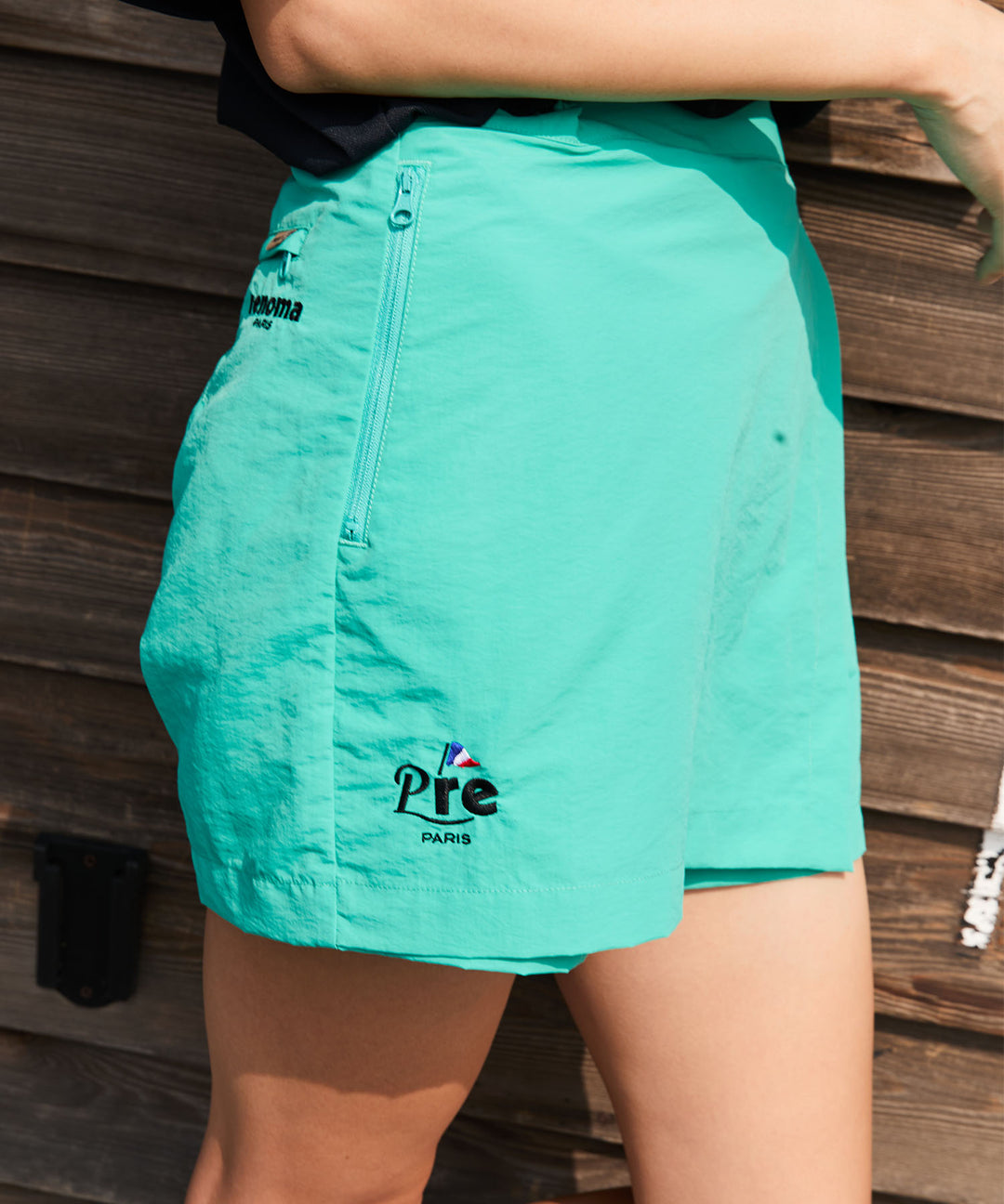 renoma golf × PGC NYLON WRAP SHORTS