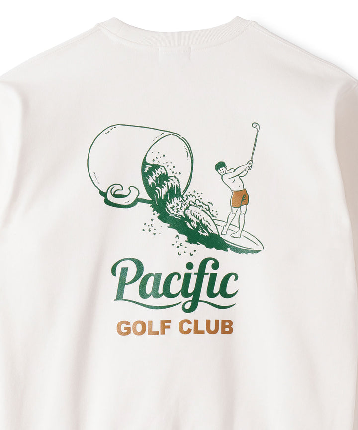 CUP & SURFER CREW-NECK SWEAT OFF WHITE