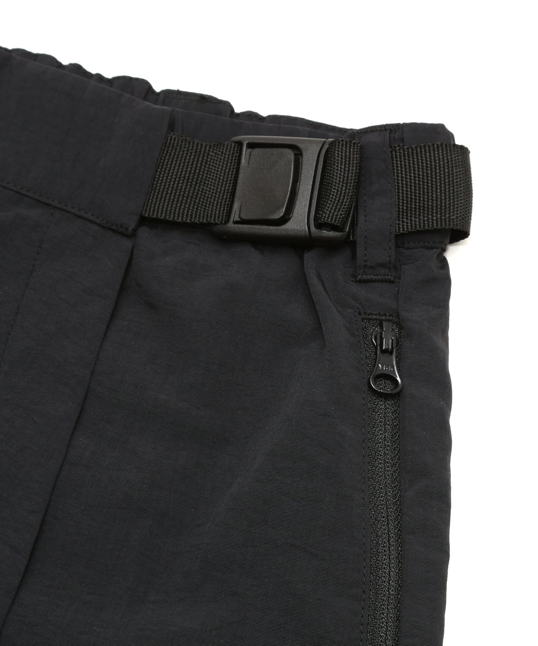 renoma golf × PGC NYLON WRAP SHORTS BLACK