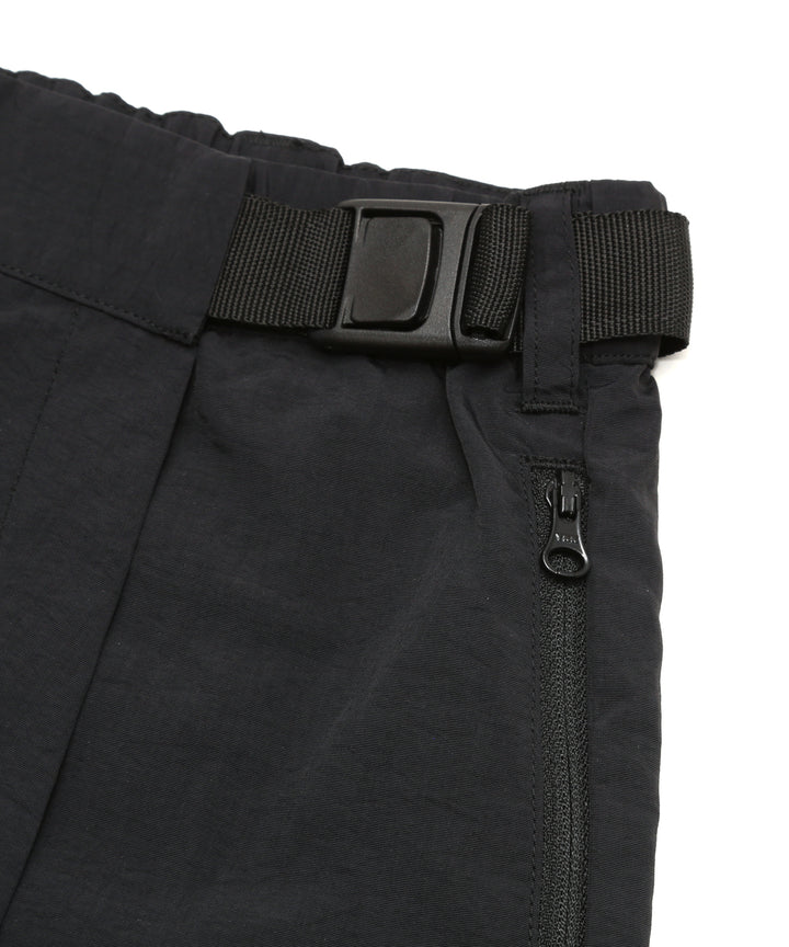 renoma golf × PGC NYLON WRAP SHORTS BLACK