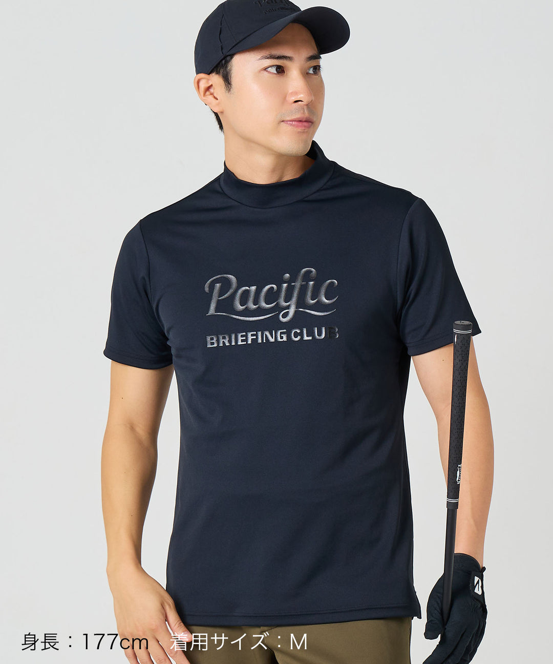 BRIEFING × PGC MS LOGO HIGHNECK