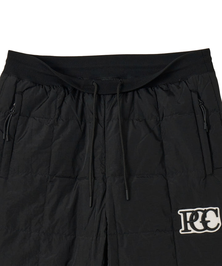 TAION × PGC SC TRACK DOWN PANTS BLACK