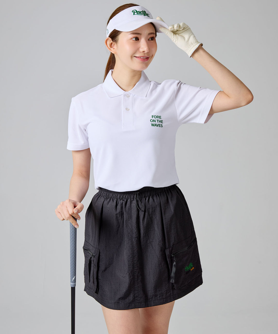 【WOMEN】GOLF & PANCAKE POLO SHIRT