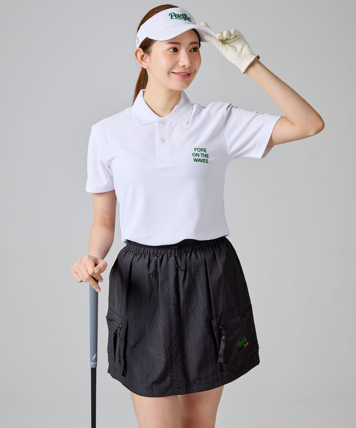 【WOMEN】GOLF & PANCAKE POLO SHIRT