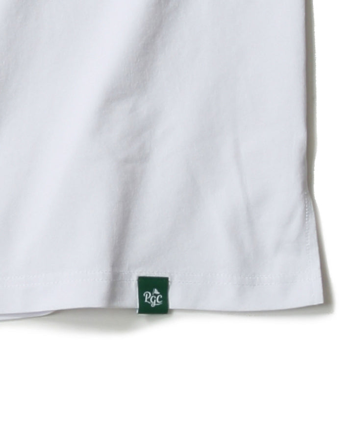 Rivvia Projects × PGC ON THE WAVE M/NECK RASH SS WHITE