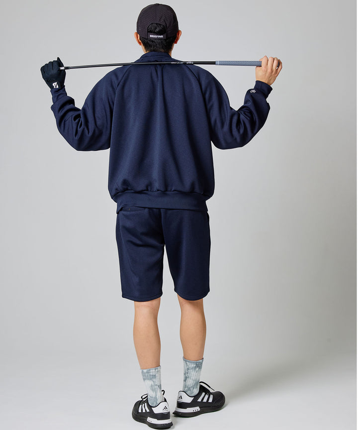 DOUBLE KNIT MOCK-NECK L/S