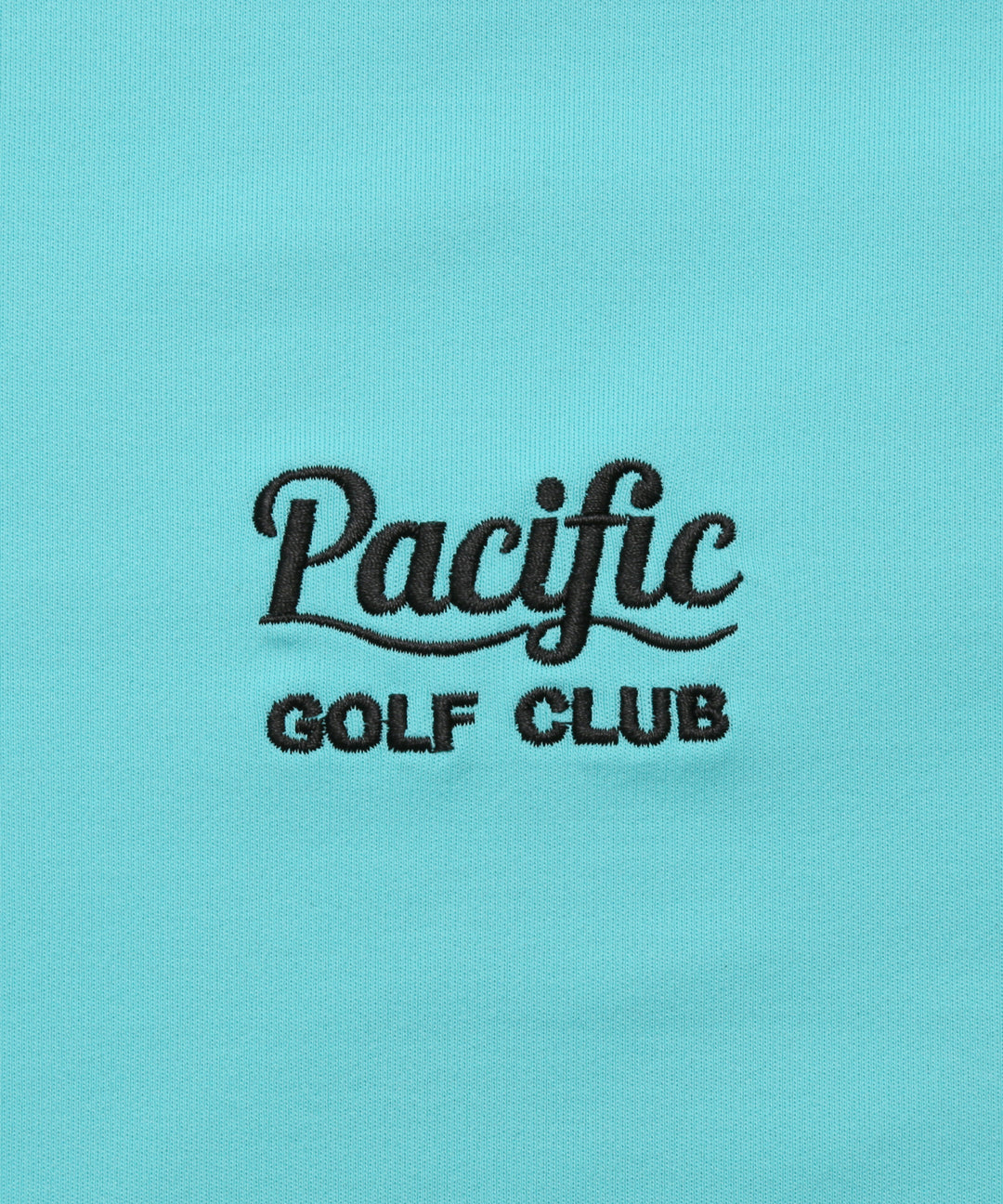 renoma golf × PGC SS MOCK NECK BLUE