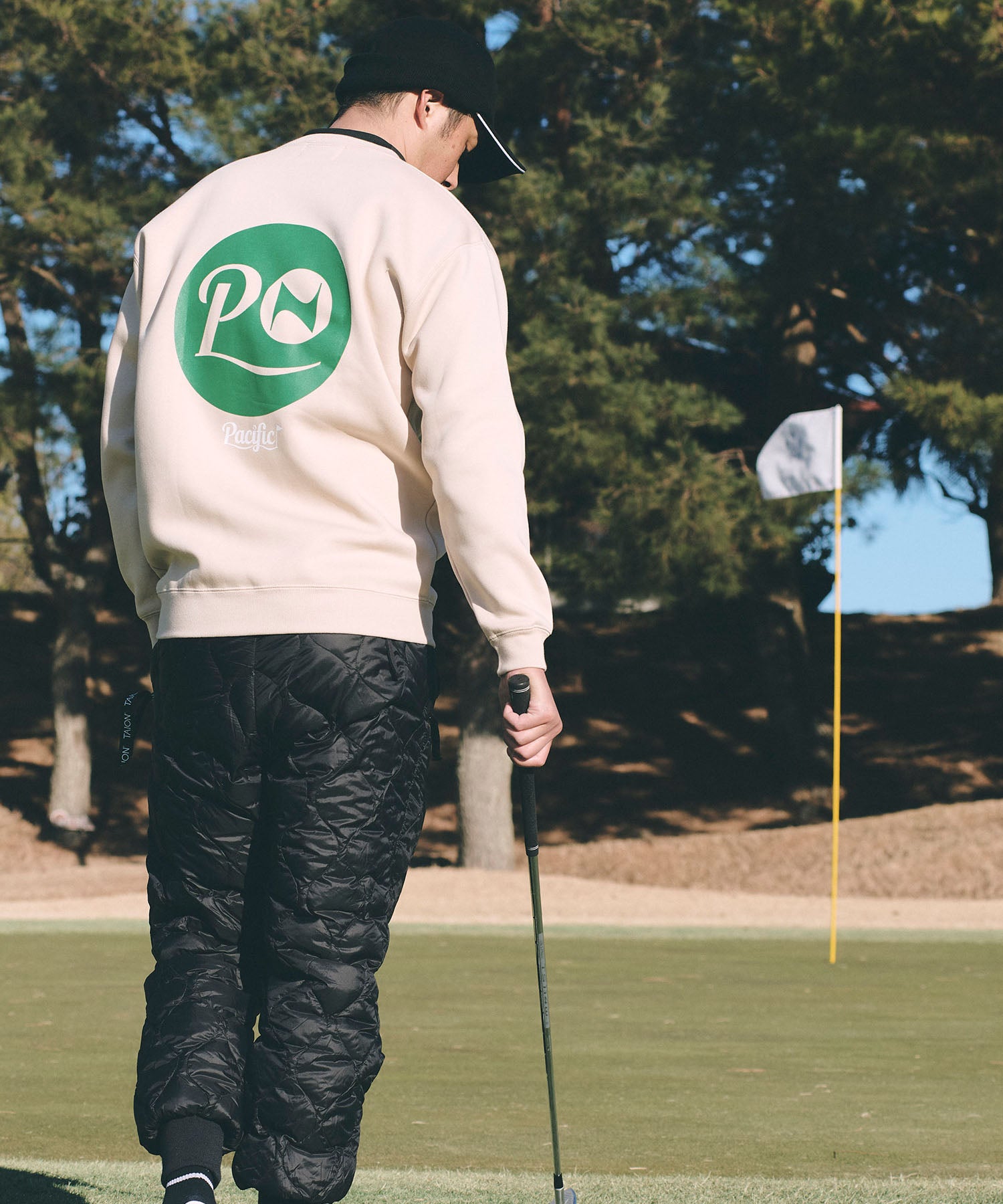 NAKED GOLF×PGC CREW NECK SWEAT – Pacific GOLF CLUB