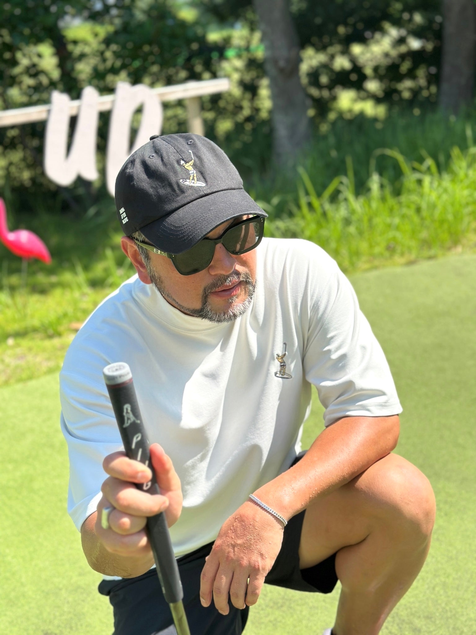 TTNE × PGC MOCK NECK TEE – Pacific GOLF CLUB