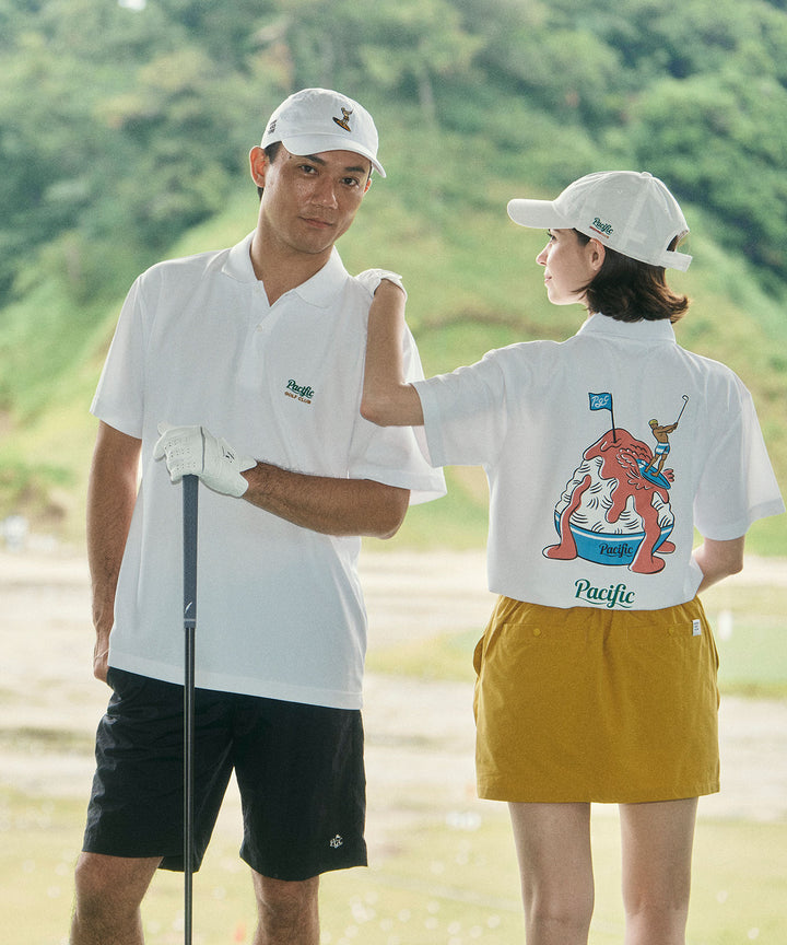 【MEN】GOLF & SHAVED ICE POLO SHIRT
