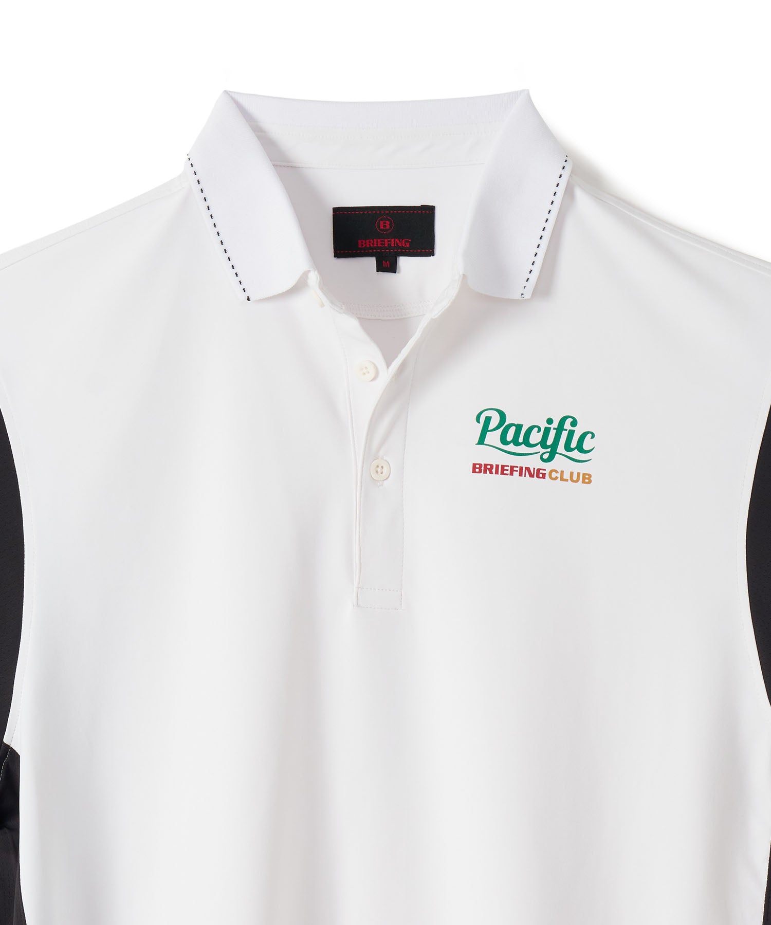 BRIEFING × PGC MS COLLEGE POLO RF – Pacific GOLF CLUB