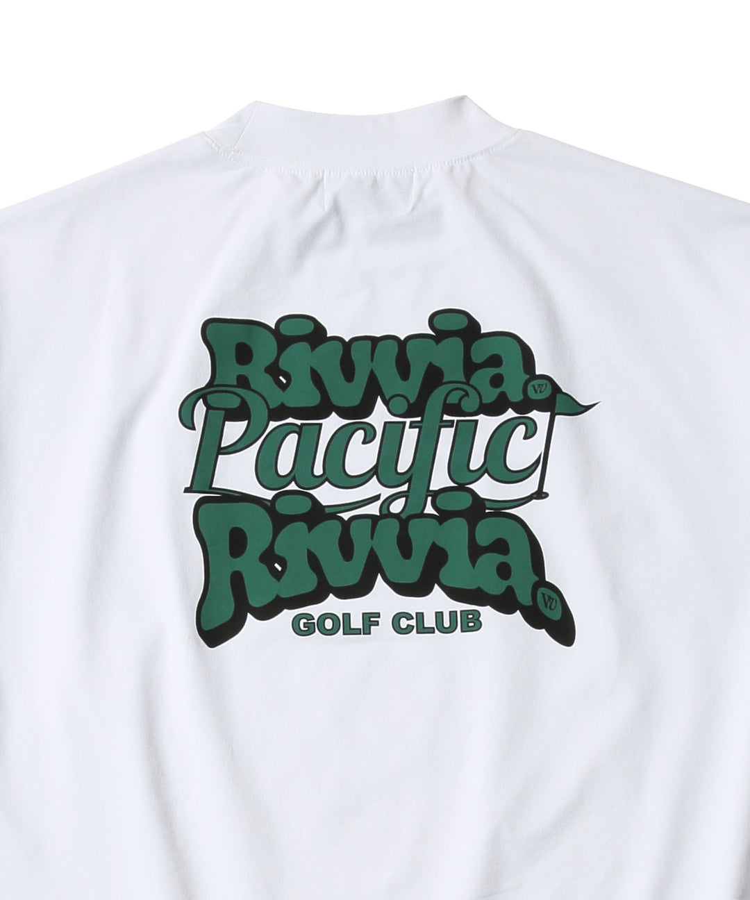 Rivvia Projects × PGC VV PGC M/NECK RASH SS WHITE