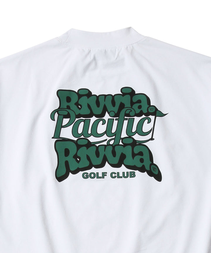 Rivvia Projects × PGC VV PGC M/NECK RASH SS WHITE