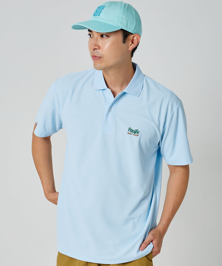 【MEN】TRIPLE PACIFIC LOGO POLO SHIRT