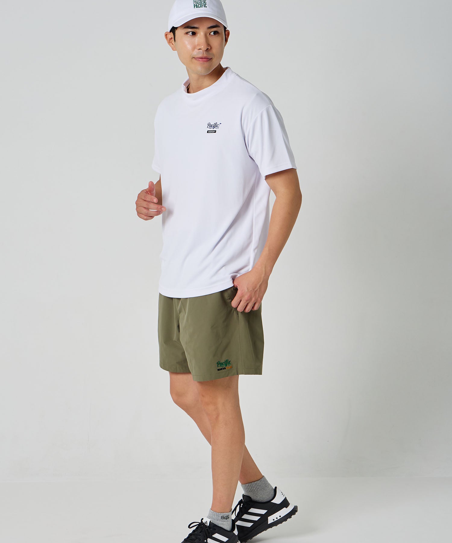 NAKED GOLF × PGC MOCK S/S – Pacific GOLF CLUB