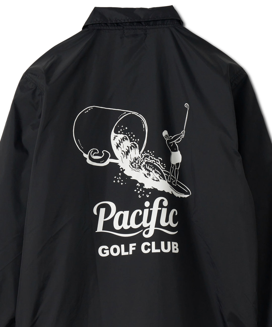 FORE ON THE WAVES COACH JACKET BLACK