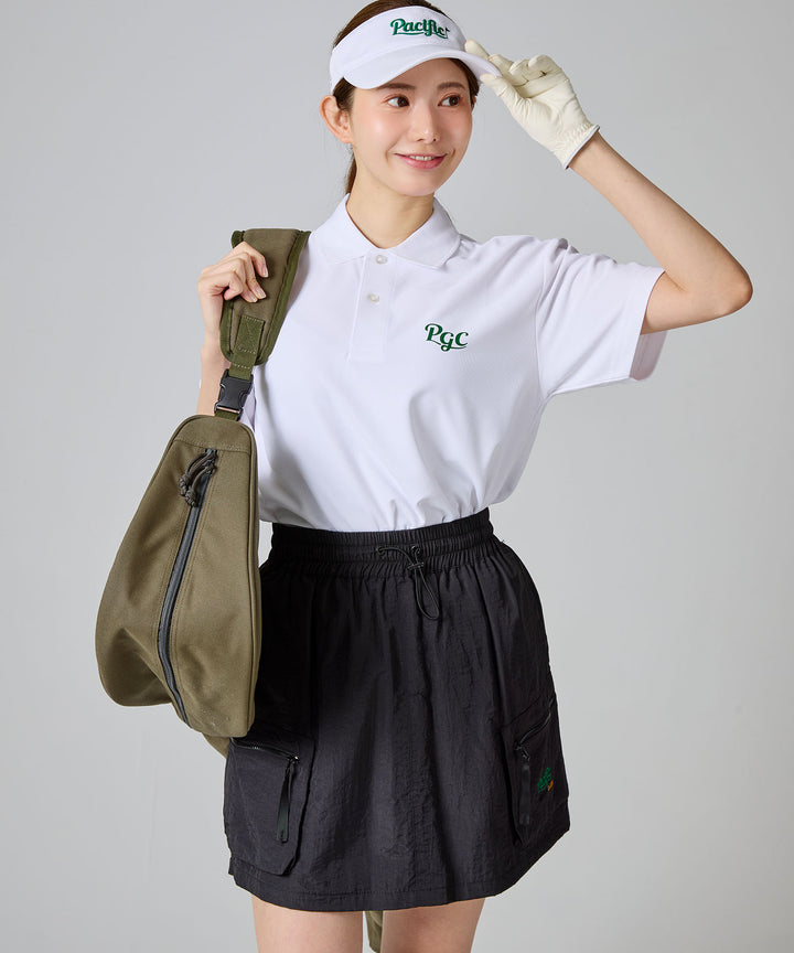 【WOMEN】PGC CIRCLE LOGO POLO SHIRT