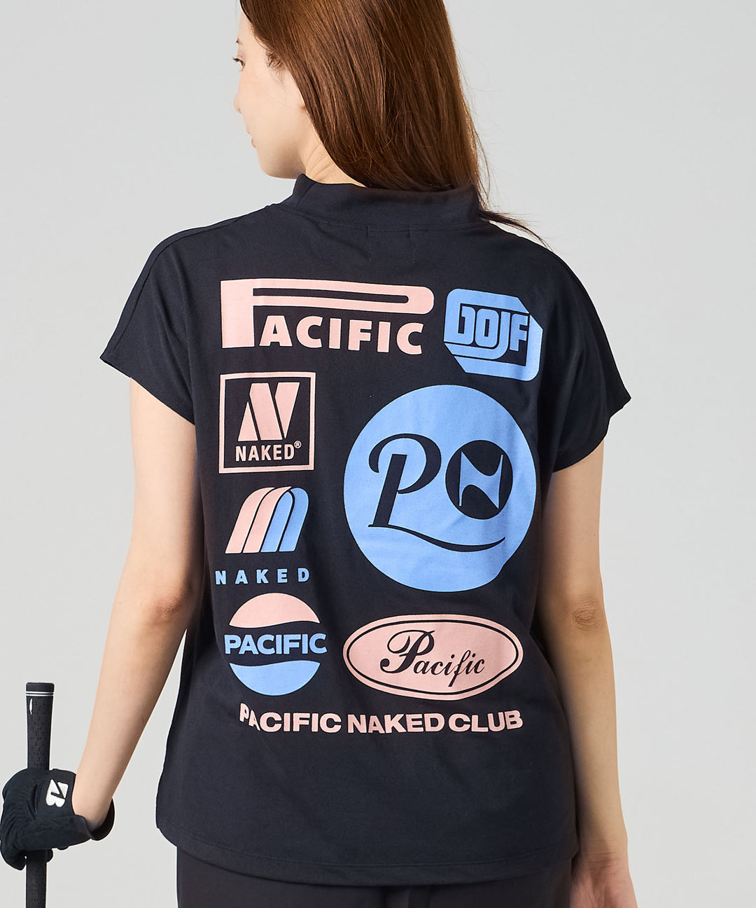 【WOMEN】NAKED GOLF × PGC MOCK S/S