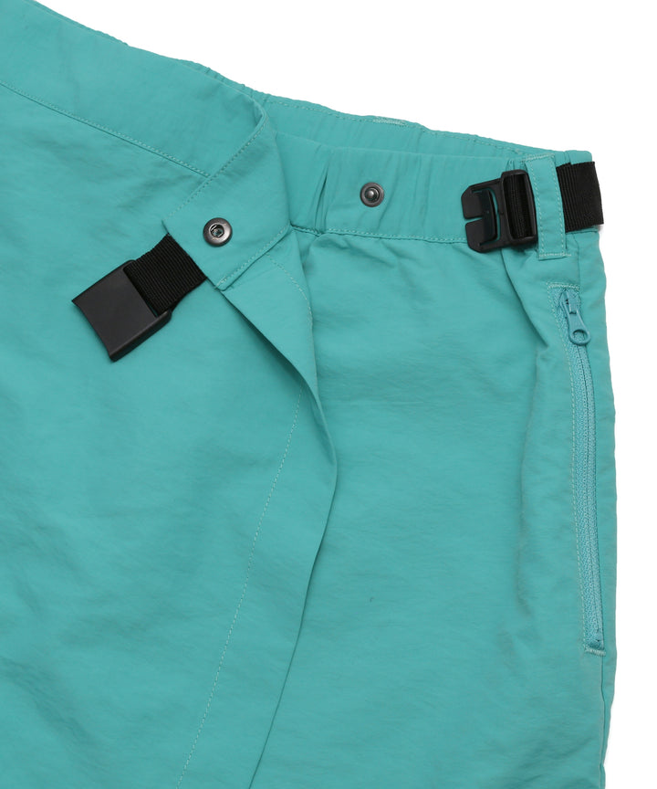 renoma golf × PGC NYLON WRAP SHORTS BLUE