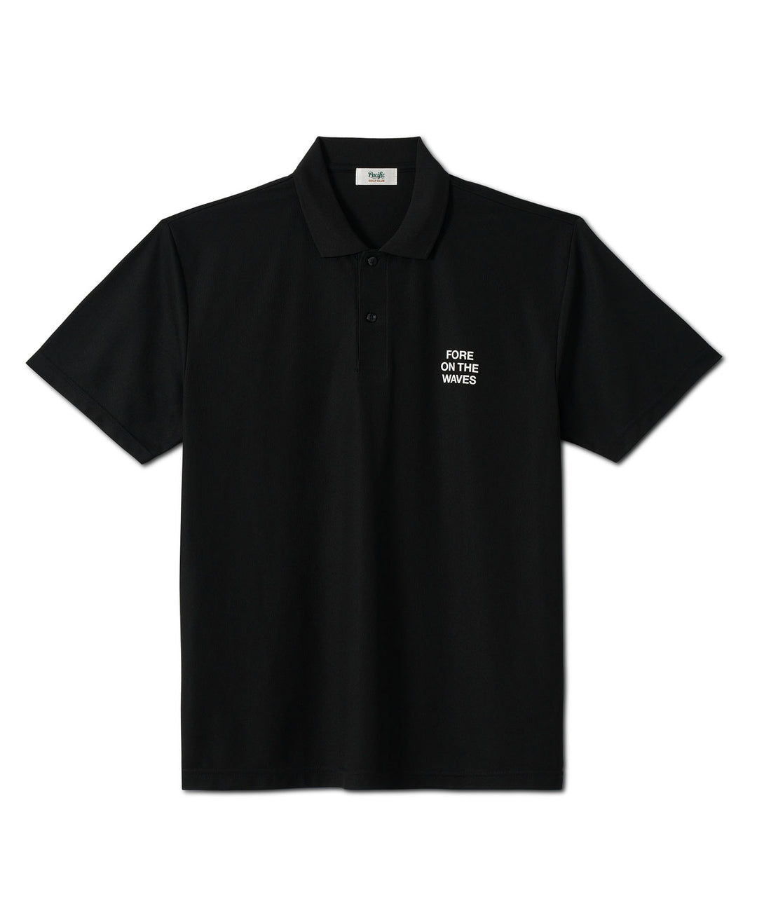 FORE ON THE WAVES POLO 3 BLACK