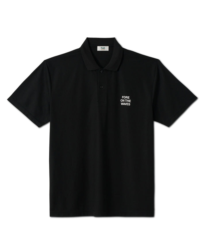 FORE ON THE WAVES POLO 3 BLACK