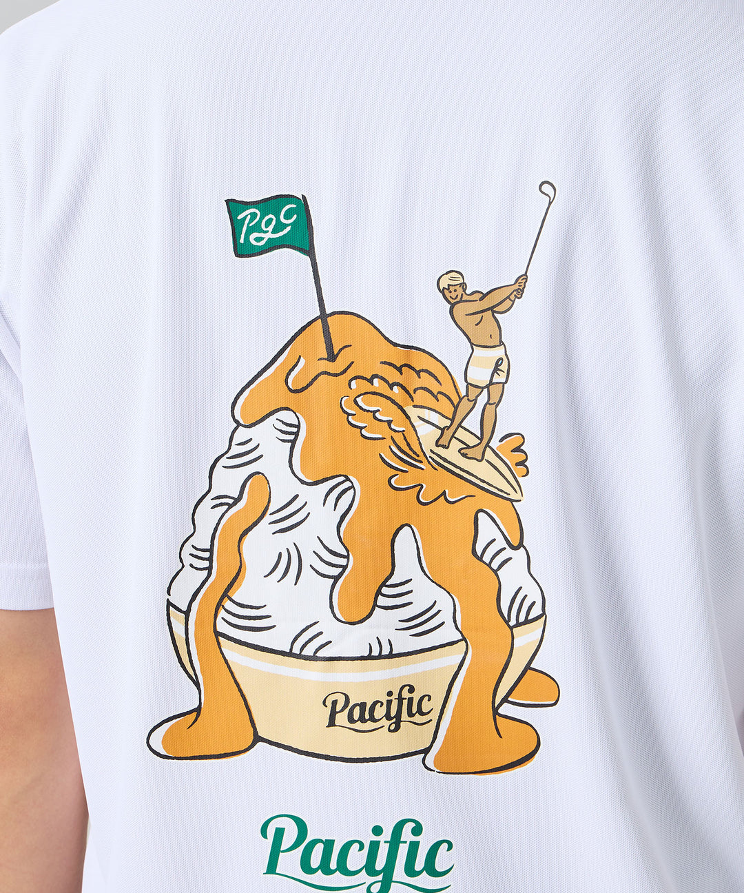 【MEN】GOLF & SHAVED ICE POLO SHIRT