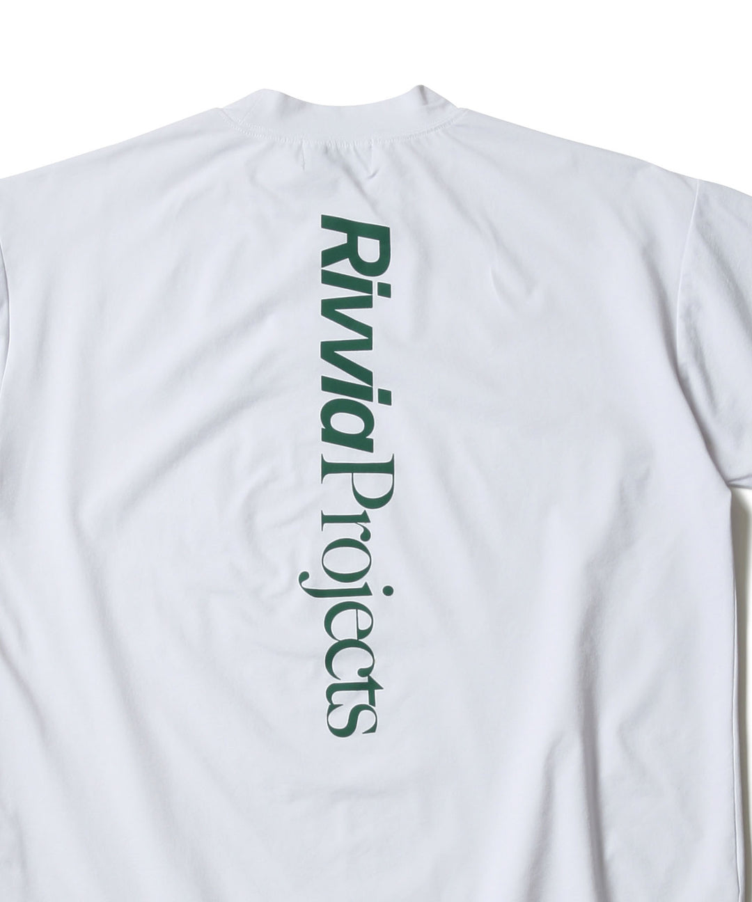 Rivvia Projects × PGC FLAG M/NECK RASH SS WHITE