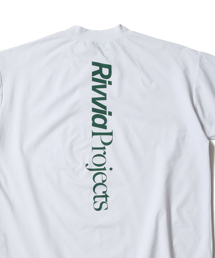 Rivvia Projects × PGC FLAG M/NECK RASH SS WHITE