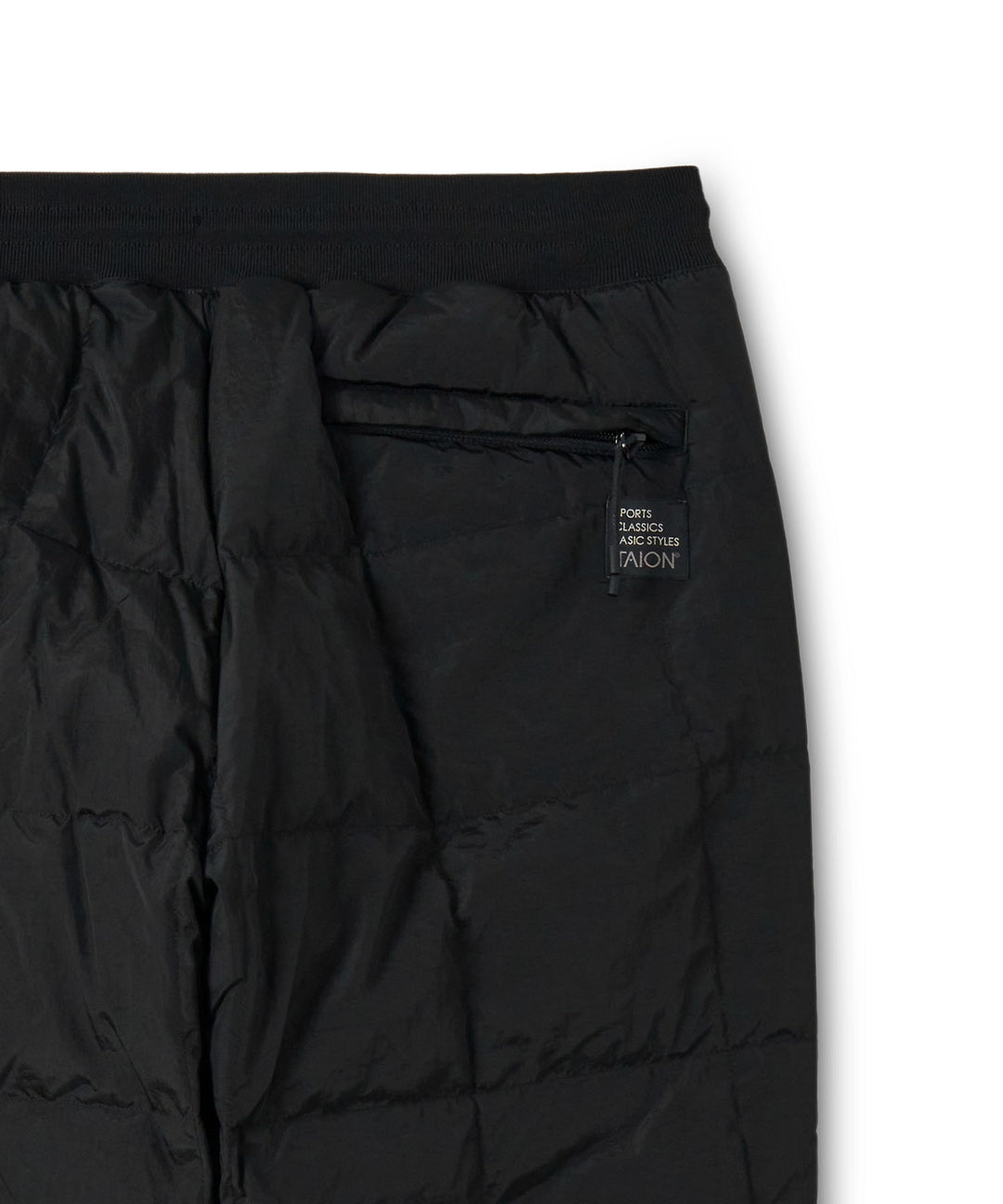 TAION × PGC SC TRACK DOWN PANTS BLACK