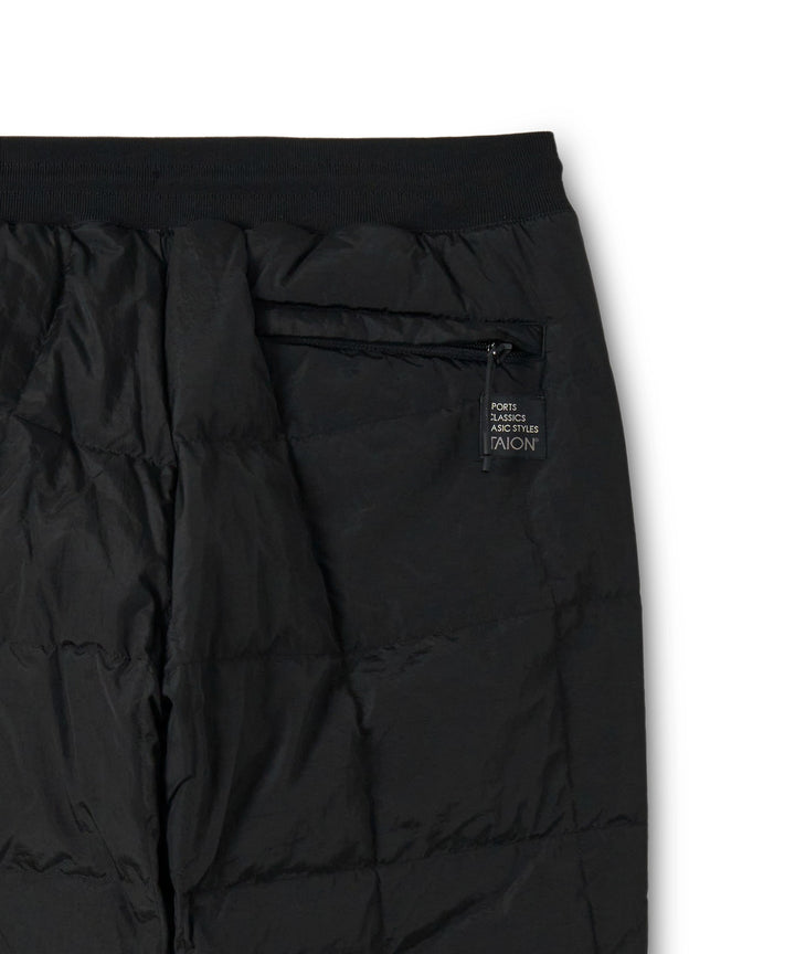 TAION × PGC SC TRACK DOWN PANTS BLACK