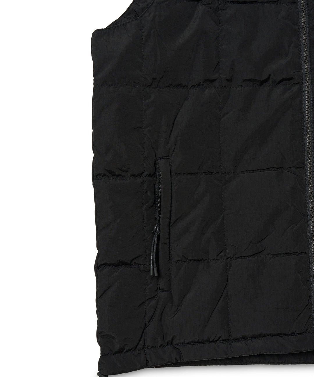 TAION × PGC SC TRACK DOWN VEST BLACK