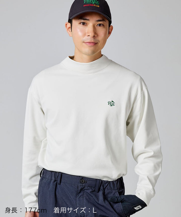 MOCK-NECK BIG TEE LONG SLEEVE GOLF & PANCAKE