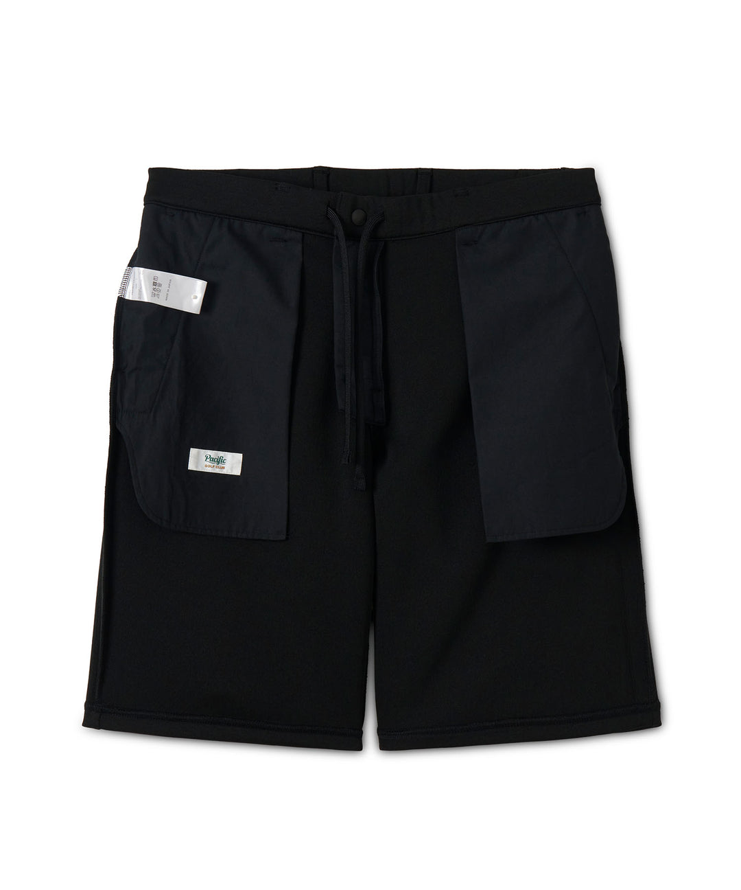 DOUBLE KNIT SHORT PANTS BLACK