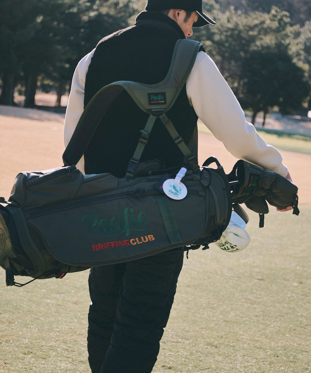 BRIEFING × PGC GOLF BAG CR-4 #03