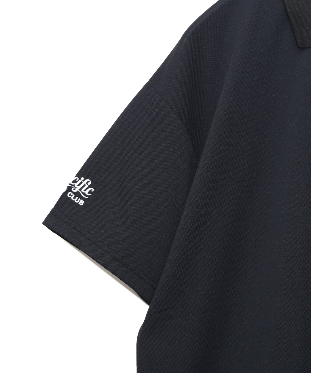 renoma golf × PGC SS POLO SHIRTS BLACK