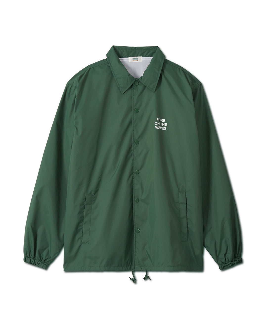 FORE ON THE WAVES COACH JACKET GREEN