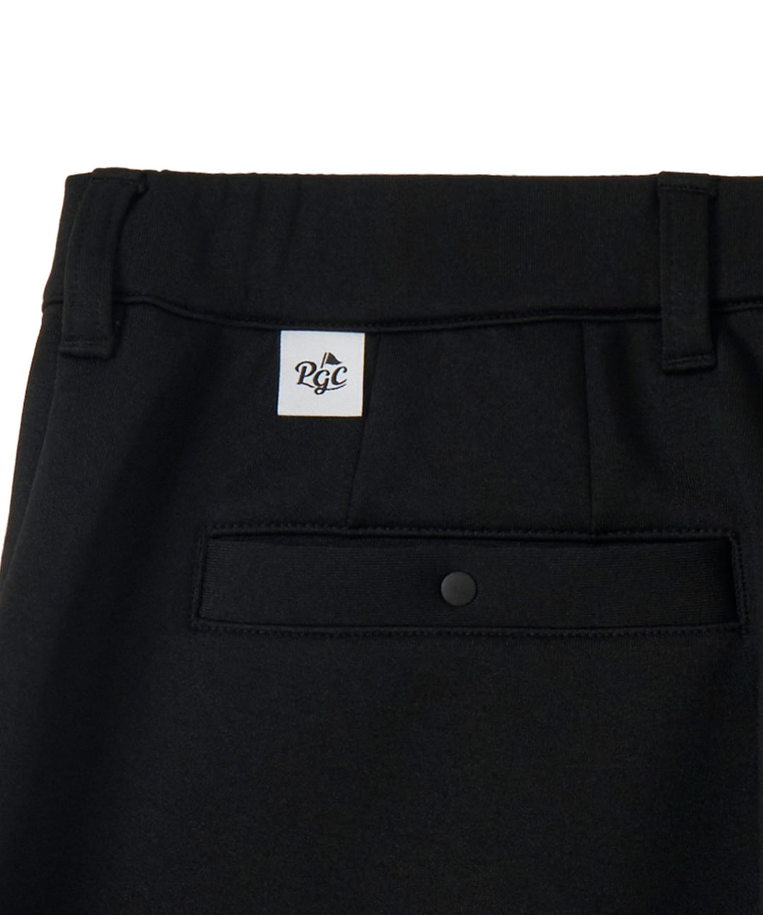 DOUBLE KNIT SHORT PANTS BLACK