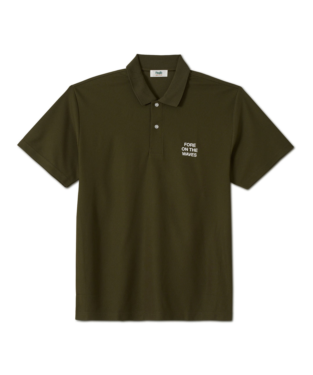 FORE ON THE WAVES POLO SHIRT 2 OLIVE