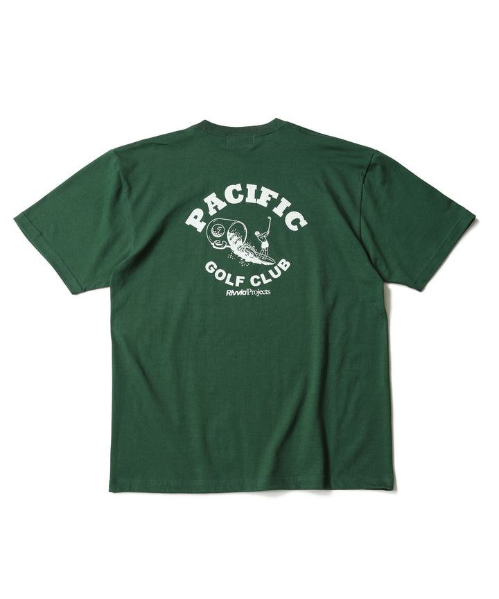 Rivvia Projects × PGC ON THE WAVE SS TEE DARK GREEN