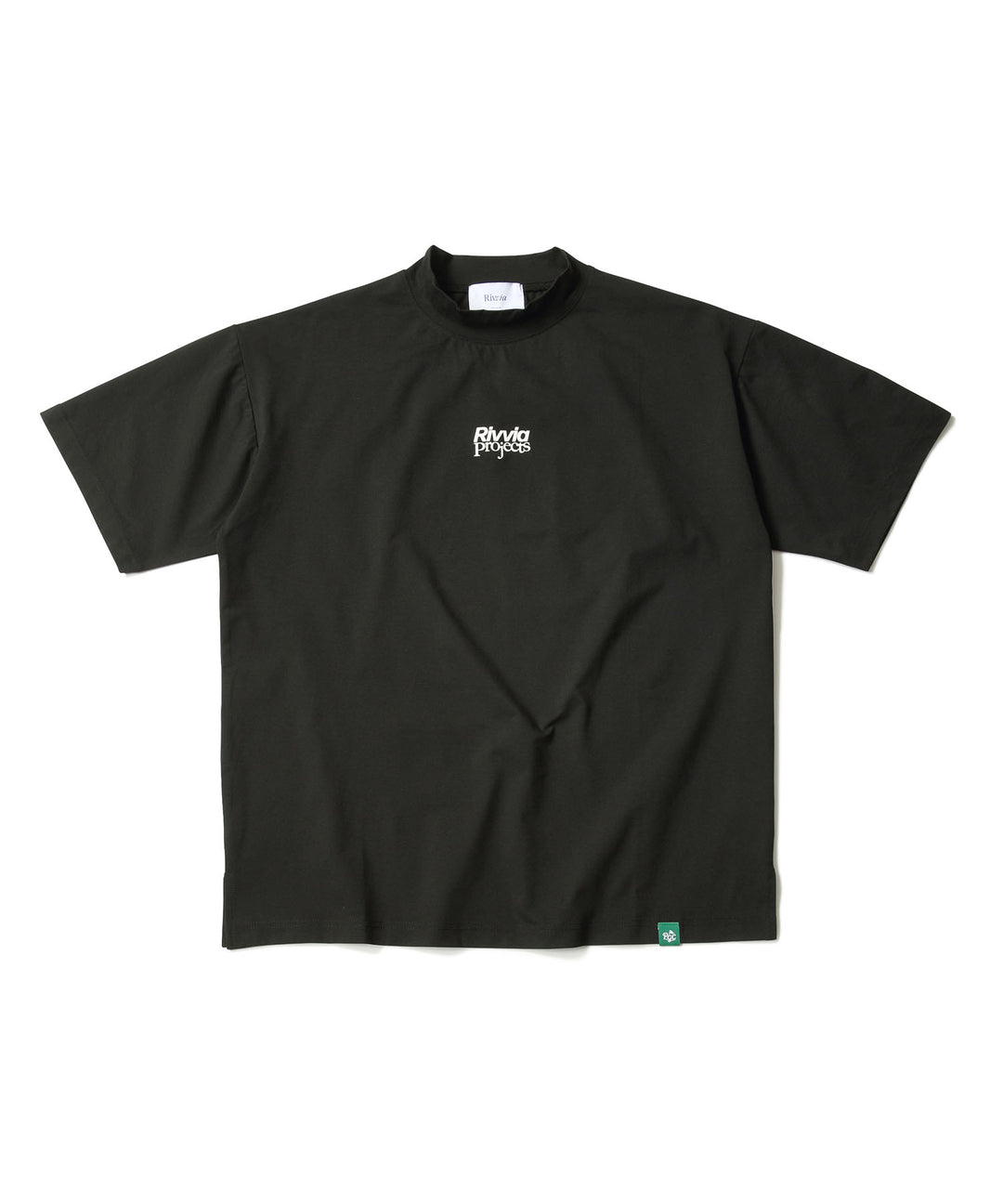 Rivvia Projects × PGC ON THE WAVE M/NECK RASH SS BLACK