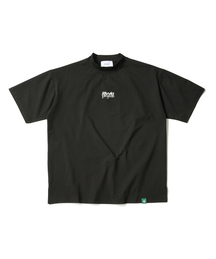Rivvia Projects × PGC ON THE WAVE M/NECK RASH SS BLACK