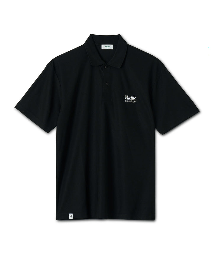 GOLFERS ON THE COURSE POLO BLACK